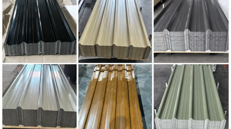 four Colorbond-style fence profiles for Australian fencing projects