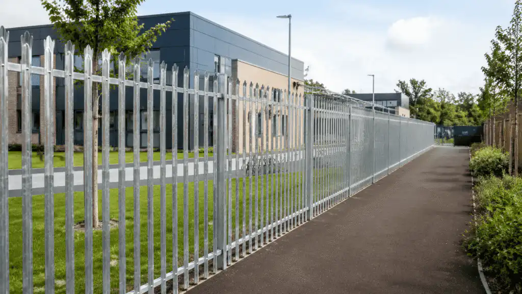 palisade security fencing for schools and public facilities