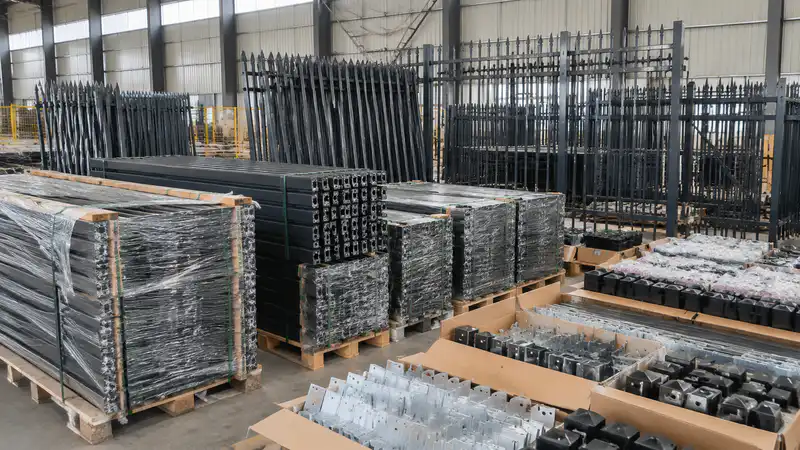 Garrison fencing company supplying palisade fence panels and garrison fence panels for B2B projects