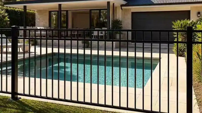 tubular pool fence for residential and commercial projects