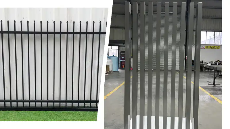 wrought iron vs aluminum fence material comparison for B2B project buyers