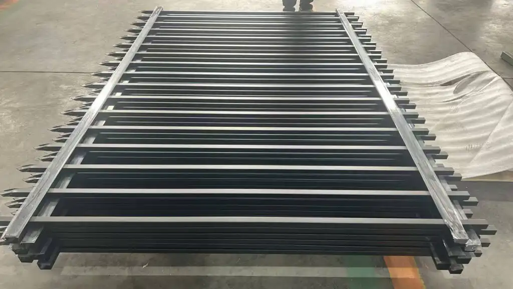 custom modular garrison fence panels for commercial projects