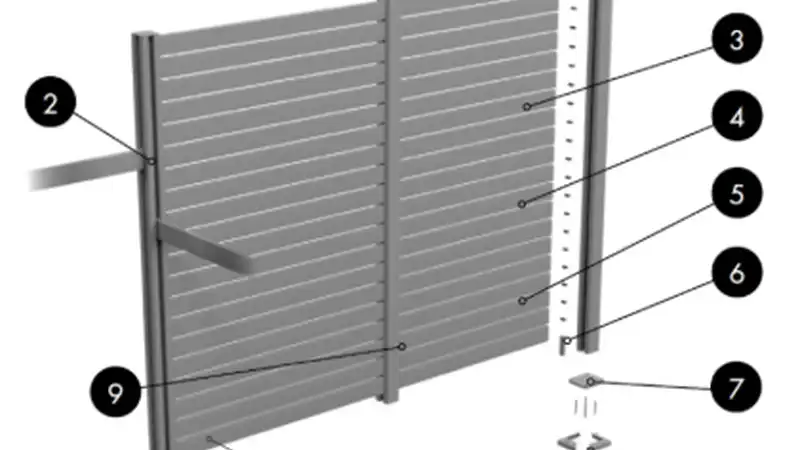wrought aluminum fence panels posts brackets and accessories for easier installation
