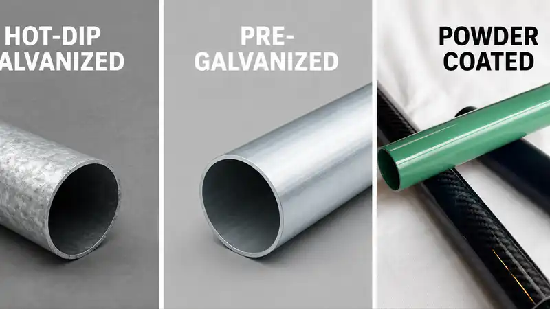 Pre-galvanised hot-dip galvanised and powder coated steel options for security fence panels